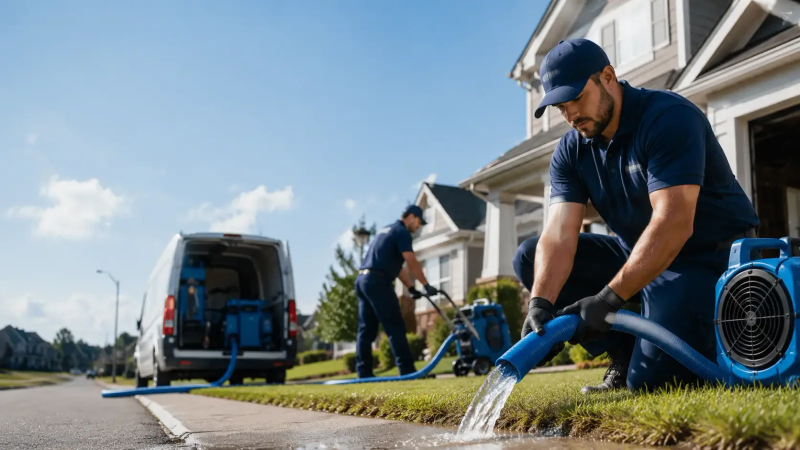 Flood Damage Restoration in Howard, PA